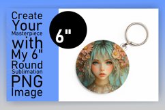 Gorgeous Round Design Car Coaster Template , Fairy Product Image 1