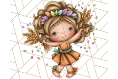 Woodland Autumn Parade Clipart PNG Fall Animals Product Image 5