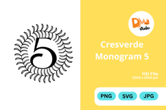 Cresverde Monogram Product Image 1
