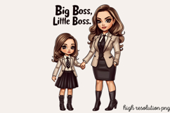 Mother Daughter Sublimation PNG Product Image 1