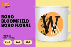 Boho Bloomfield Boho Floral Monogram Product Image 1