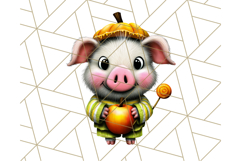 Halloween Animals in Costumes Clipart PNG, Cute Pets Art Product Image 5