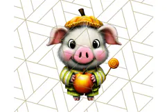 Halloween Animals in Costumes Clipart PNG, Cute Pets Art Product Image 5