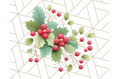 Christmas Clipart, Crafter’s Christmas Paper and Fabric Art Product Image 5