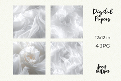 Coquette Textile Valentine Digital Paper Kit Rococo Patterns Product Image 2