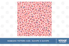 American 4th of July USA Patriotic Leopard Seamless Pattern Product Image 2