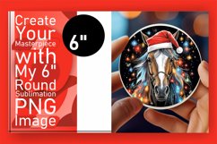 Whimsical Winter Circle Art Product Image 1