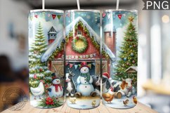 Farm Animals Tumbler Wrap - Christmas Tumbler Design Product Image 1