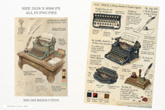 Ephemera Writer Junk Journal Pages - Junk Journal Pack Product Image 3