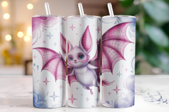 Halloween Bat Tumbler Wrap | Sublimation | Tumblers Product Image 1