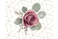 Whimsy Winter Florals Clipart PNG, Christmas Png Clipart Product Image 5