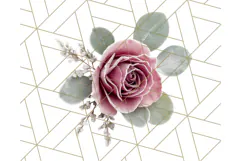 Whimsy Winter Florals Clipart PNG, Christmas Png Clipart Product Image 5
