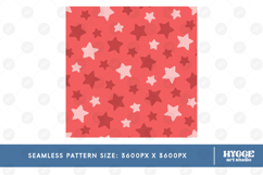 American 4th of July Patriotic Stars Seamless Pattern Bundle Product Image 13