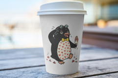Summer Funny Penguin Clipart Product Image 5