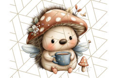Forest Fairy Garden Creatures PNG, Whimsical Woodland Art Product Image 5