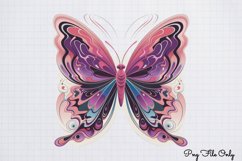 Smoke Butterflies Clipart PNG Product Image 1
