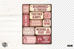 Wedding Signs PNG - Wedding Signs Clipart Product Image 1