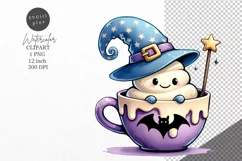 Halloween clipart, Cream clipart, Kids Halloween Product Image 1