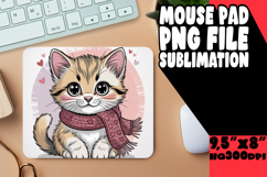 JOYFUL DESK MAT CREATIVE PNG, Valenines Animals Product Image 1