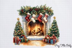 Christmas Winter Scenes Clipart PNG Product Image 1