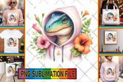 Whimsical TSHIRT Gift Ideas PNG, Dino Product Image 1