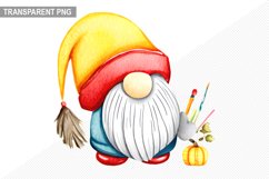 Autumn Gnome Sublimation Bundle - Gnome Autumn Clipart Product Image 9
