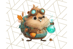 Forest Alchemist Animals Clipart PNG, Fall Animal Png Product Image 5