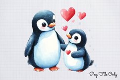 Cute Valentine Kawaii Clipart PNG Product Image 1