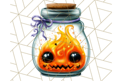 Halloween Monster Clipart PNG, Monsters in Jars, Spooky Png Product Image 5