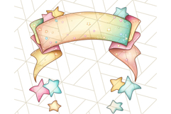 Fairy Tale Unicorn PNG Pastel Magic Clipart, Fantasy Rainbow Product Image 5