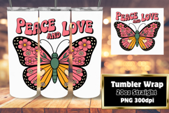 DYNAMIC PNG for 20oz Tumbler , Butterfly Product Image 1