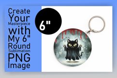 Bright Round Design Sublimation Template , Halloween Product Image 1