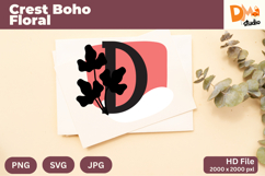 Crest Boho Floral Monogram Product Image 1