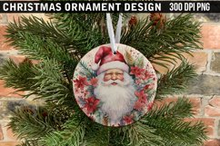 Christmas Ornament Sublimation PNG Design Product Image 1