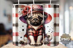 Dog Tumbler Sublimation - 20 Oz Skinny Tumbler Product Image 1