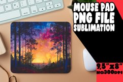 Radiant Beauty Mouse Pad Sublimation Product Image 1