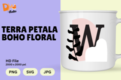 Terra Petala Boho Floral Monogram Product Image 1