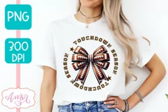 Touchdown season sublimation PNG | American Football shirt Product Image 3