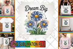 Sweet TOTE BAG Gift Ideas PNG, Flowers Quote Product Image 1