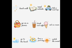 Summer Bucket List PNG Bundle | 27 Summer Activity Clipart Product Image 2
