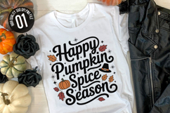 Happy Pumpkin Spice Season - Autumn t-shirt Design Product Image 1