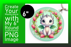 Bright Round Design for Car Coasters , Dragon Product Image 1