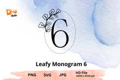 Leafy Monogram Product Image 1