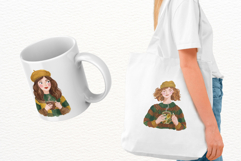 Autumn Morning Clipart Product Image 3