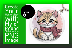 Playful Circle Design Car Coaster PNG , Valenines Animals Product Image 1