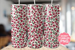 Valentine Roses Tumbler | Valentine Tumbler Wrap Product Image 1