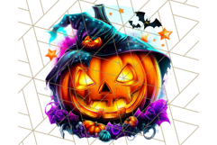 Pumpkin Party Halloween Clipart PNG, Cute Spooky Elements Product Image 5