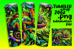 LIVELY 20oz Tumbler Wrap Design , Animals Product Image 1