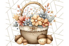 Dreamy Nature Clipart PNG, Whimsical Forest Elements Product Image 5