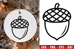 Christmas icon svg, icon png clipart, christmas outline svg Product Image 1